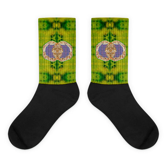 Socks (Unisex)(Ouroboros Smith Butterfly) RJSTH@Fabric#5 RJSTHW2021 RJS