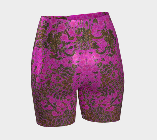 Glitter Yoga Shorts (Muliebris/Virilis)(Ninth WindSong Flower) RJSTH@Fabric#9 RJSTHs2024 RJS