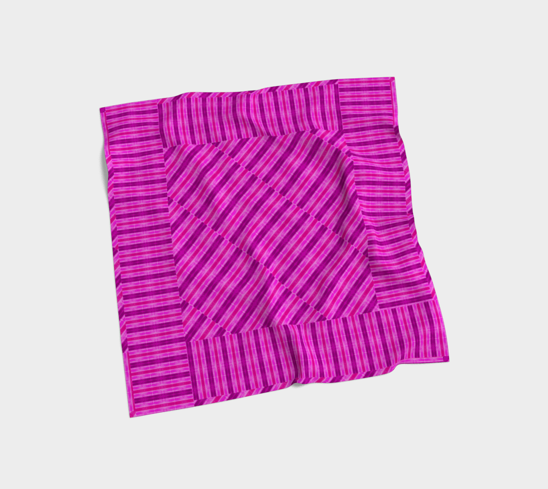 Silk Art Scarf (Vitta Serica Artis)(Rind Link Flip Pink Logo) RJSTH@Fabric#9 RJSTHW2026 RJS