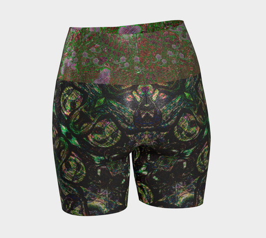 Glitter Yoga Shorts (Muliebris/Virilis)(Fifth WindSong Flower Pure Candy@Alchemic) RJSTHs2024 RJS