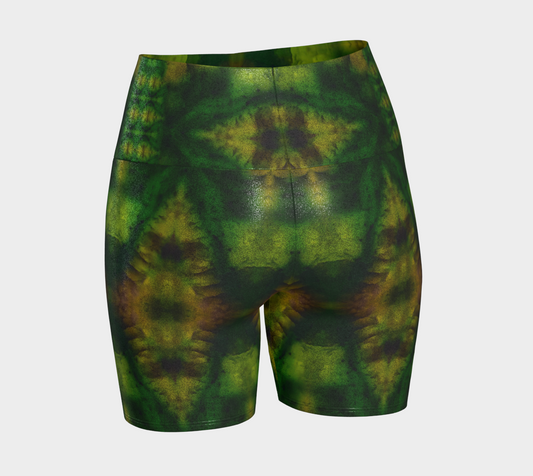 Glitter Yoga Shorts (Muliebris/Virilis)(Purely Jade Light) RJSTHs2024 RJS
