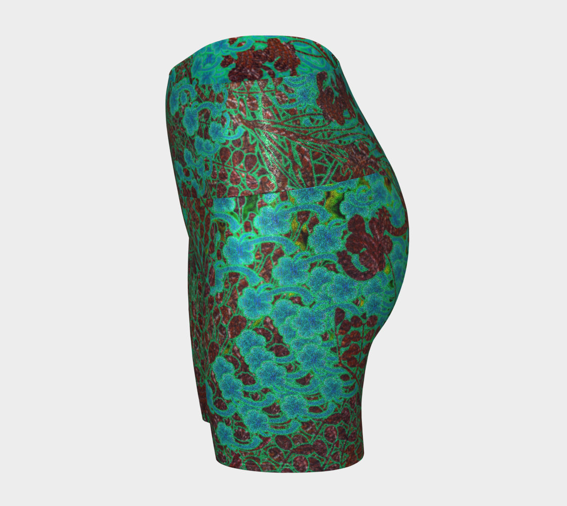 Glitter Yoga Shorts (Muliebris/Virilis)(Tenth WindSong Flower) RJSTH@Fabric#10 RJSTHs2024 RJS