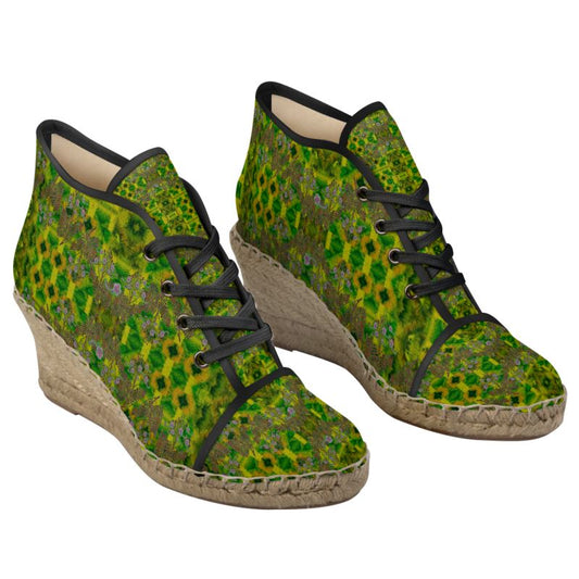 Wedge Espadrilles (Her/They)(WindSong Flower) RJSTH@Fabric#5 RJSTHS2021 RJS