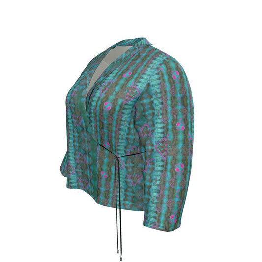 Wrap Blazer (Her/Muliebris)(WindSong Flower) RJSTH@Fabric#8 RJSTHW2023 RJS