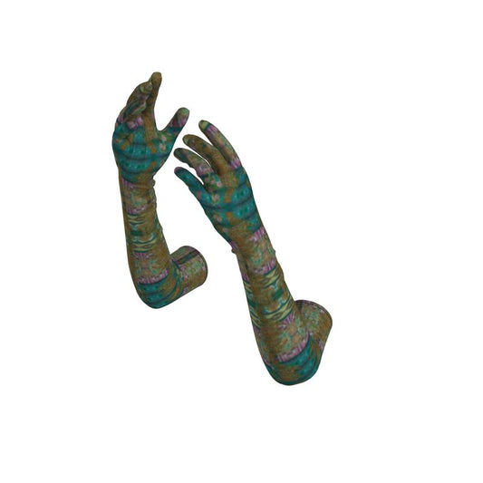 Long Opera Gloves (Unisex)(WindSong Flower) RJSTH@Fabric#4 RJSTHS2021 RJS