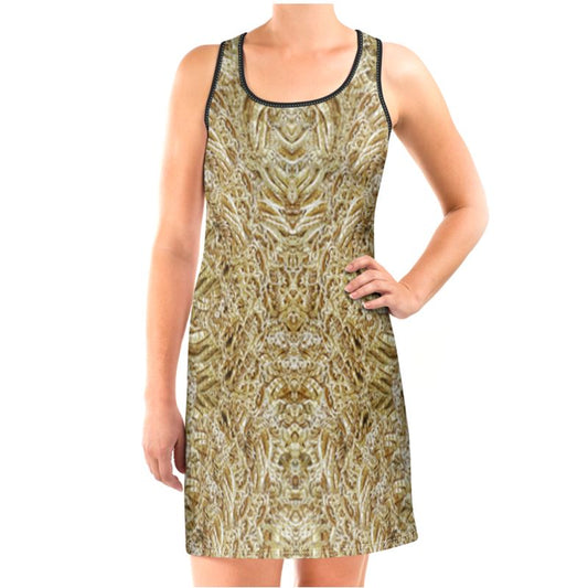 Scuba (Halter) Dress (Her/They)(Ouroboros Smith Fabric) RJSTHW2021 RJS