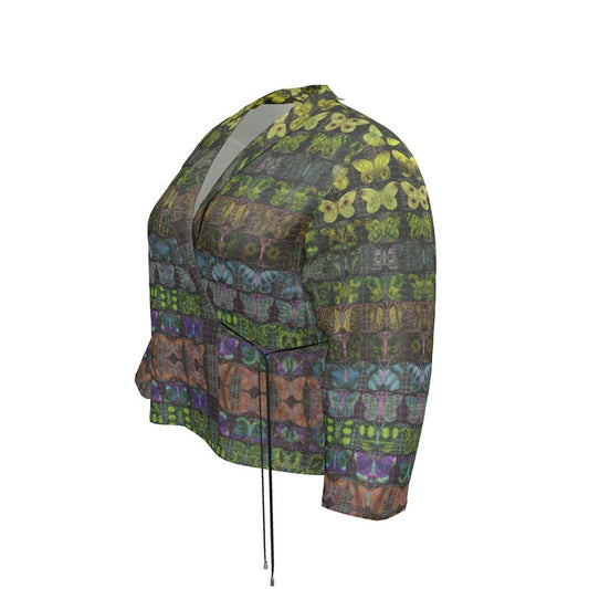 Wrap Blazer (Her/Muliebris)(Butterfly Glade Tree Link Pride Stripes) RJSTH@Fabric#1-12 RJSTHW2023 RJS