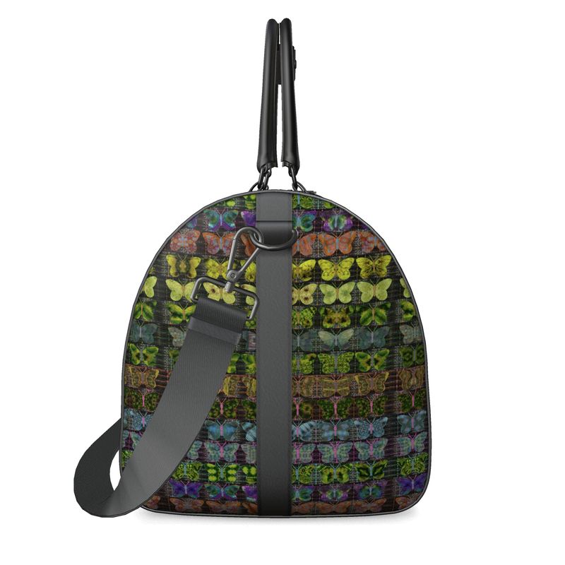 Leather Duffle Bag (Butterfly Glade Tree Link Pride Stripes) RJSTHS2022 RJS