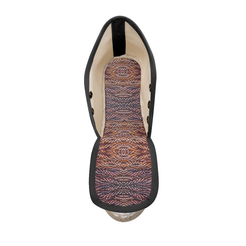 Wedge Espadrilles (Her/Muliebris)(Grail Hearth Core Copper Fabric) RJSTHS2022 RJS
