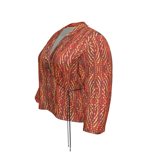 Wrap Blazer (Her/Muliebris)(Grail Hearth Core Copper & Orange Logo@Alchemic) RJSTH@Fabric#1-2-3 RJSTHW2023 RJS