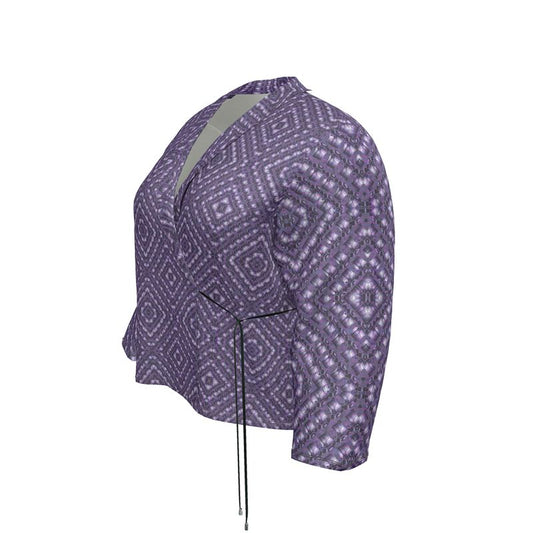 Wrap Blazer (Her/Muliebris)(Sugar Stick Twirl {Elder Gift} Cuffs & Purple Logo@Alchemic) RJSTHW2023 RJS