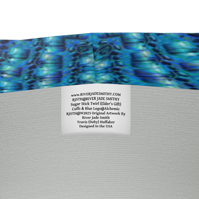 Wrap Blazer (Her/Muliebris)(Sugar Stick Twirl {Elder Gift} Cuffs & Blue Logo@Alchemic) RJSTHW2023 RJS