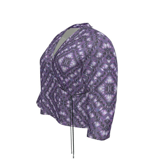 Wrap Blazer (Her/Muliebris)(Sugar Stick Twirl {Elder Gift} Cuffs & Purple Logo@Alchemic) RJSTHW2023 RJS