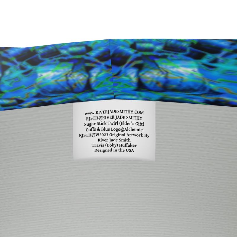 Wrap Blazer (Her/Muliebris)(Sugar Stick Twirl {Elder Gift} Cuffs & Blue Logo@Alchemic) RJSTHW2023 RJS