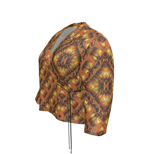 Wrap Blazer (Her/Muliebris)(Sugar Stick Twirl {Elder Gift} Cuffs & Orange Logo@Alchemic) RJSTHW2023