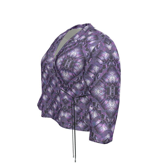 Wrap Blazer (Her/Muliebris)(Sugar Stick Twirl {Elder Gift} Cuffs & Purple Logo@Alchemic) RJSTHW2023 RJS