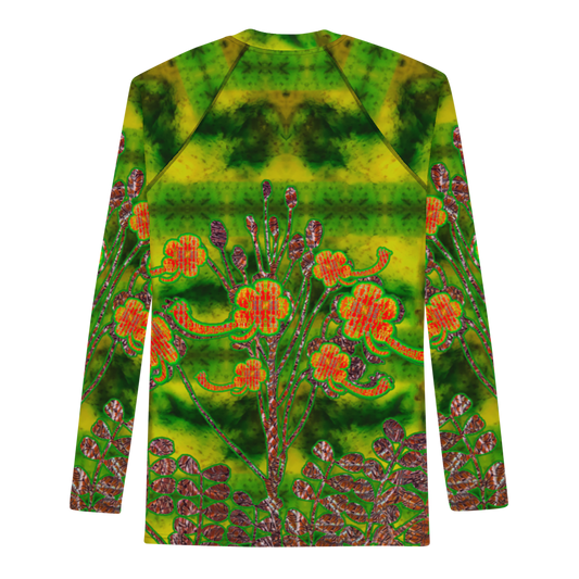 Rash Guard (His/Virilis)(WindSong Flower) RJSTH@Fabric#3 RJSTHW2021 RJS