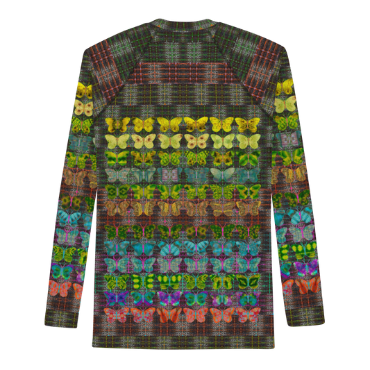 Rash Guard (His/Virilis)(Butterfly Glade Tree Link Pride Stripes) RJSTHS2022 RJS