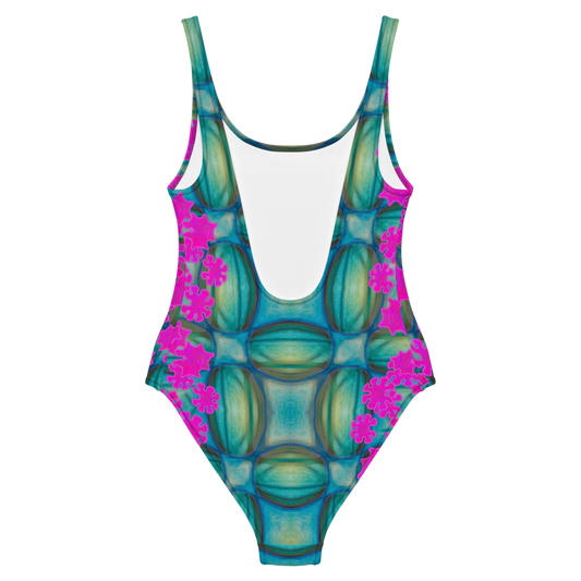 Swimsuit One-Piece (Her/Muliebris)(Grail Night Flower Pollen Dapple) RJSTH@Fabric#9 RJSTHS2021 RJS