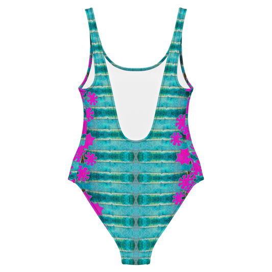 Swimsuit One-Piece (Her/Muliebris)(Grail Night Flower Pollen Dapple) RJSTH@Fabric#8 RJSTHS2021 RJS