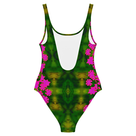 Swimsuit One-Piece (Her/Muliebris)(Grail Night Flower Pollen Dapple) RJSTH@Fabric#7 RJSTHS2021 RJS