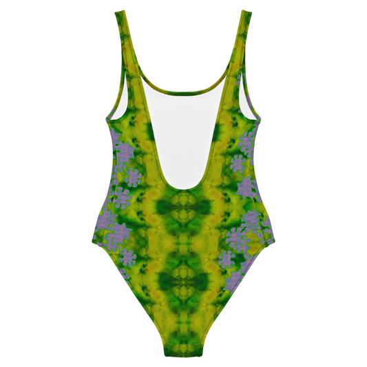 Swimsuit One-Piece (Her/Muliebris)(Grail Night Flower Pollen Dapple) RJSTH@Fabric#5 RJSTHS2021 RJS