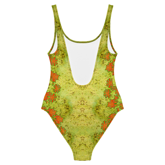 Swimsuit One-Piece (Her/Muliebris)(Grail Night Flower Pollen Dapple) RJSTH@Fabric#2 RJSTHS2021 RJS