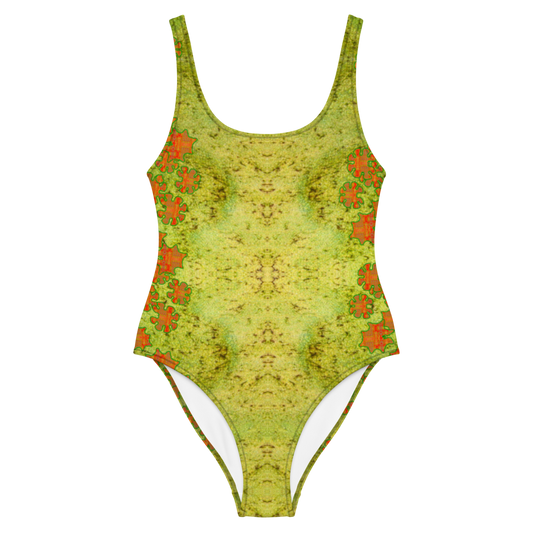 Swimsuit One-Piece (Her/They)(Grail Night Flower Pollen Dapple) RJSTH@Fabric#2 RJSTHS2021 RJS