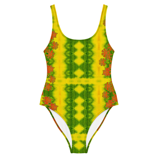 Swimsuit One-Piece (Her/They)(Grail Night Flower Pollen Dapple) RJSTH@Fabric#1 RJSTHS2021 RJS