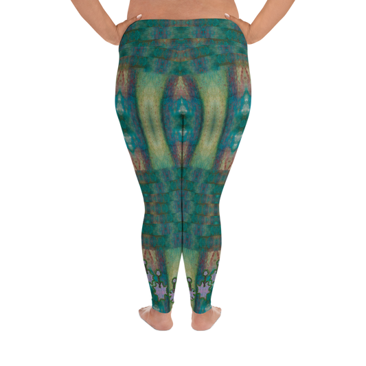 Leggings (Plus Size)(Grail Night Flower) RJSTH@Fabric#4 RJSTHs2020 RJS