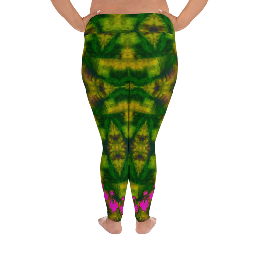 Leggings (Plus Size)(Grail Night Flower) RJSTH@Fabric#7 RJSTHs2020 RJS