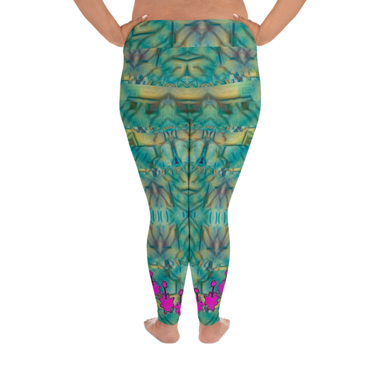 Leggings (Plus Size)(Grail Night Flower) RJSTH@Fabric#9 RJSTHs2020 RJS