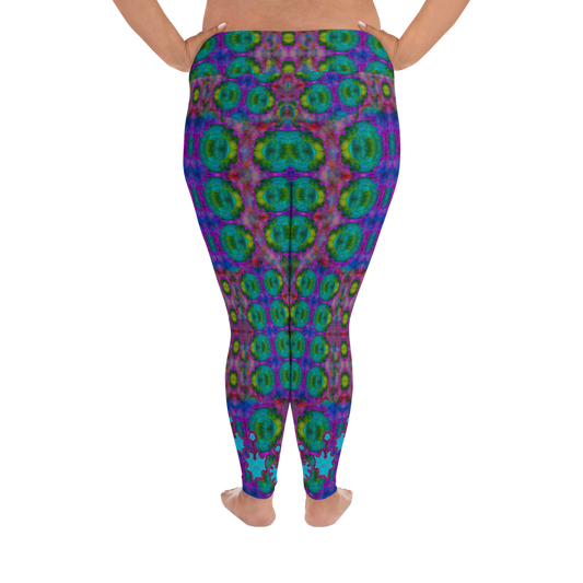 Leggings (Plus Size)(Grail Night Flower) RJSTH@Fabric#11 RJSTHs2020 RJS