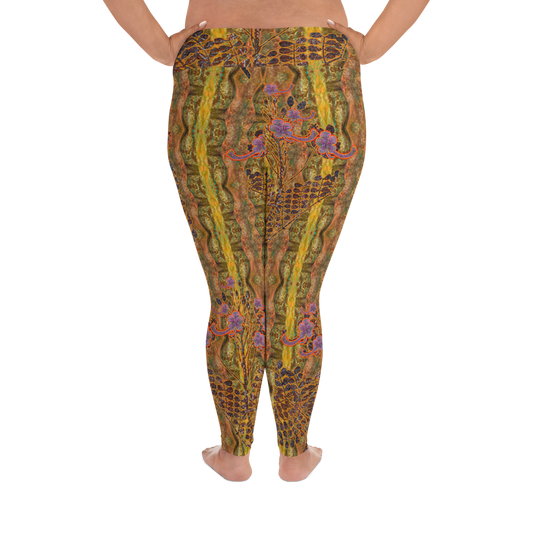 Leggings (Plus Size)(WindSong Flower) RJSTH@Fabric#6 RJSTHW2021 RJS