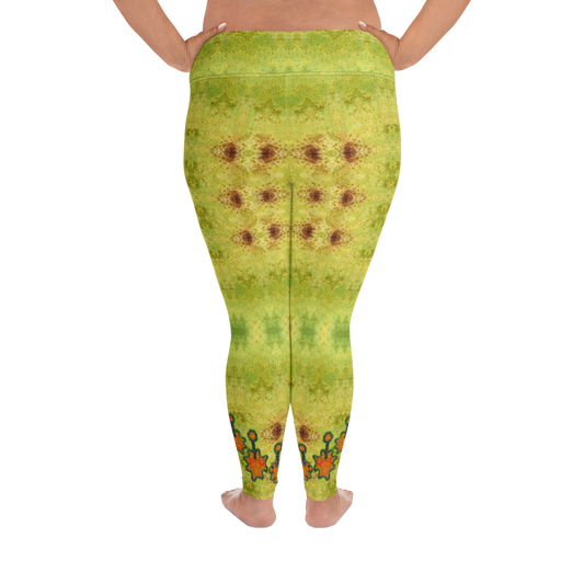 Leggings (Plus Size)(Grail Night Flower) RJSTH@Fabric#2 RJSTHs2020 RJS