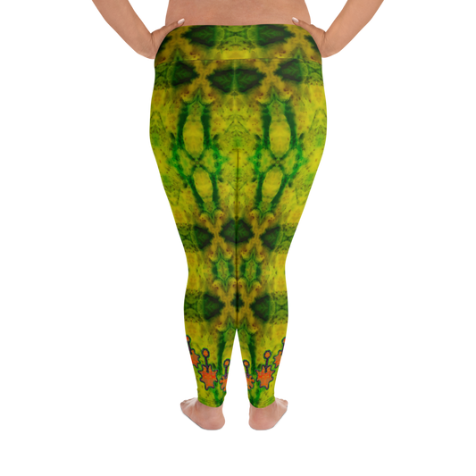 Leggings (Plus Size)(Grail Night Flower) RJSTH@Fabric#3 RJSTHs2020 RJS