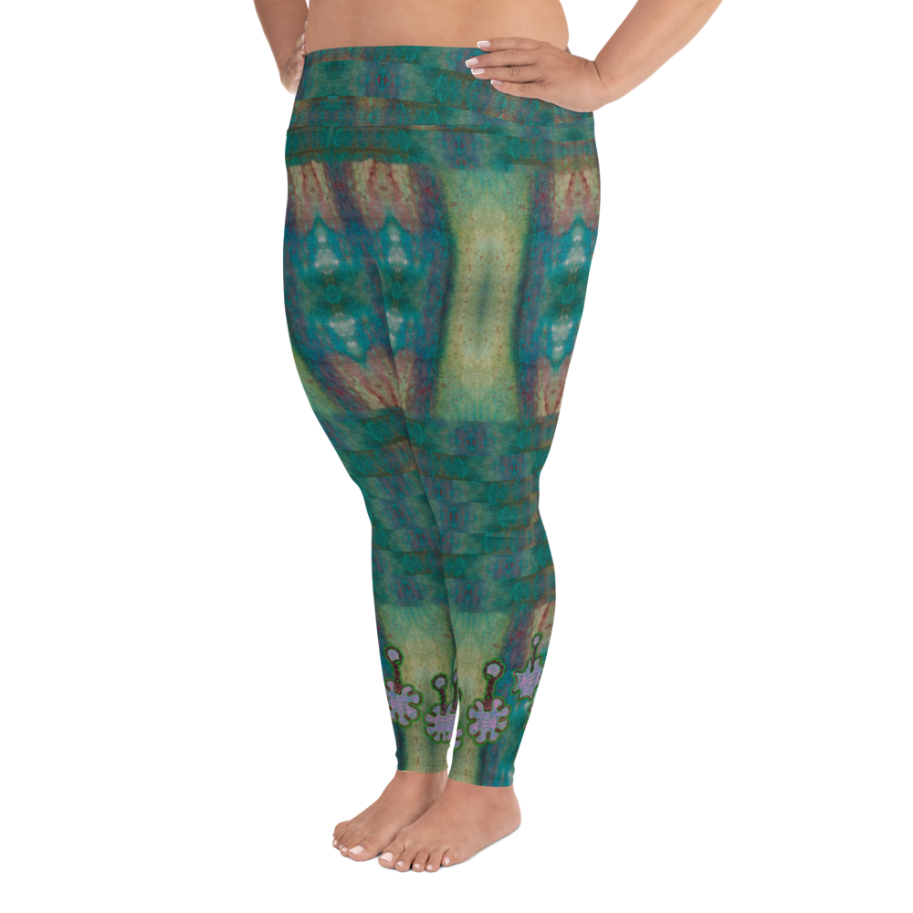Leggings (Plus Size)(Grail Night Flower) RJSTH@Fabric#4 RJSTHs2020 RJS