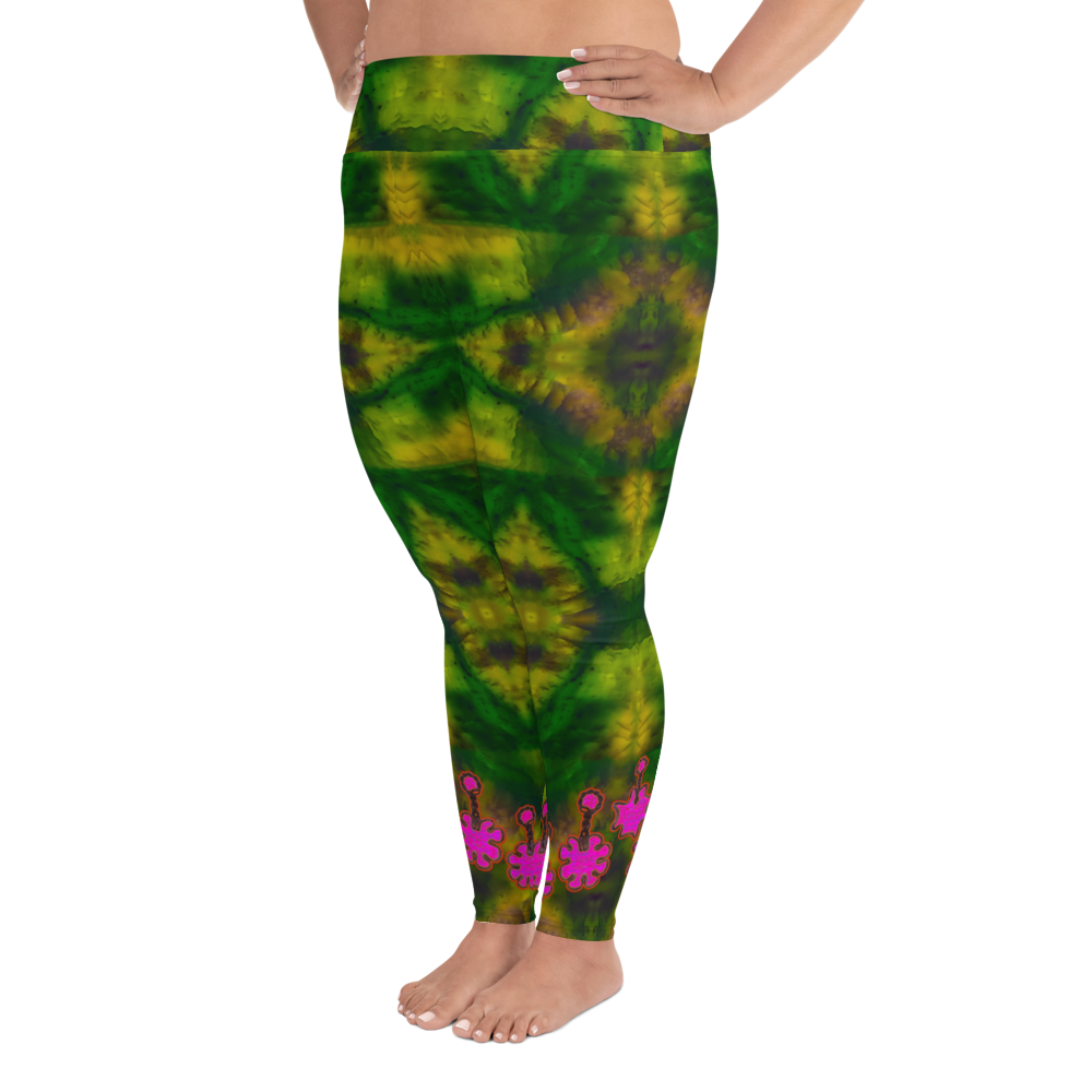 Leggings (Plus Size)(Grail Night Flower) RJSTH@Fabric#7 RJSTHs2020 RJS