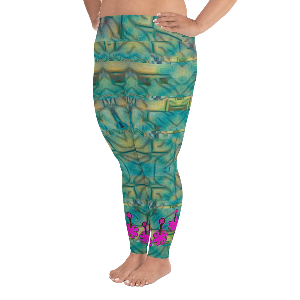 Leggings (Plus Size)(Grail Night Flower) RJSTH@Fabric#9 RJSTHs2020 RJS
