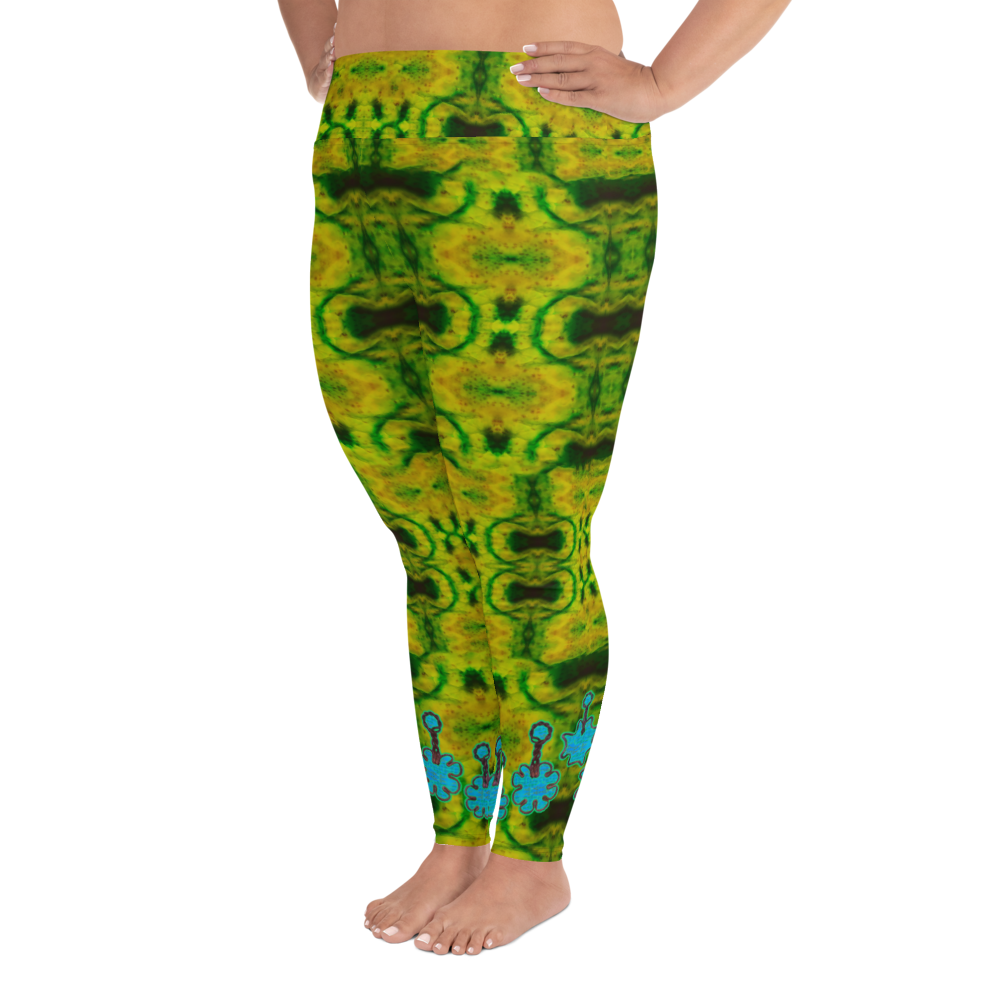 Leggings (Plus Size)(Grail Night Flower) RJSTH@Fabric#10 RJSTHs2020 RJS