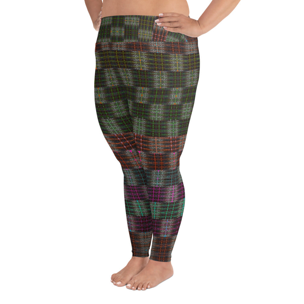 Leggings (Plus Size)(Tree Link Pride Stripes) RJSTHS2022 RJS