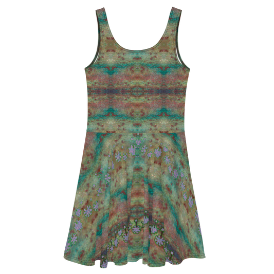 Fitted Skater Dress (Her/Muliebris)(Grail Night Flower) RJSTH@Fabric#4 RJSTHS2020 RJS