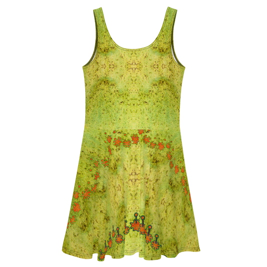 Fitted Skater Dress (Her/Muliebris)(Grail Night Flower) RJSTH@Fabric#2 RJSTHS2020 RJS