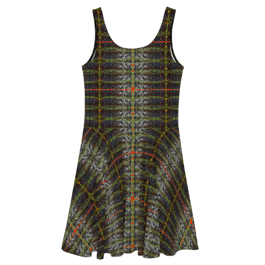 Fitted Skater Dress (Her/Muliebris)(Rind#1 Tree Link) RJSTH@Fabric#1 RJSTHW2021 RJS