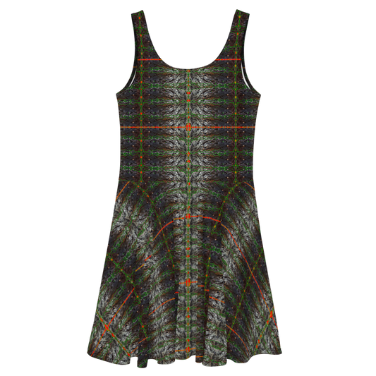 Fitted Skater Dress (Her/Muliebris)(Rind#2 Tree Link) RJSTH@Fabric#2 RJSTHW2021 RJS