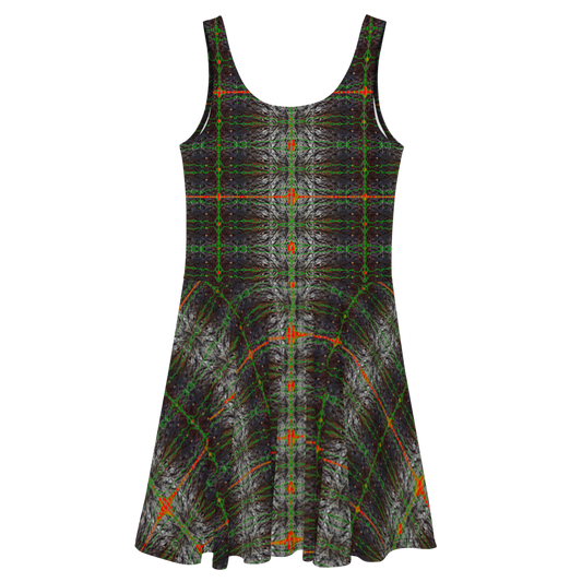 Fitted Skater Dress (Her/Muliebris)(Rind#3 Tree Link) RJSTH@Fabric#3 RJSTHW2021 RJS
