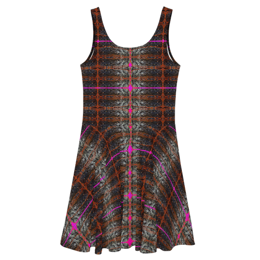 Fitted Skater Dress (Her/Muliebris)(Rind#7 Tree Link) RJSTH@Fabric#7 RJSTHW2021 RJS