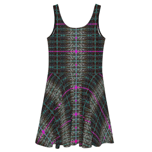 Fitted Skater Dress (Her/Muliebris)(Rind#8 Tree Link) RJSTH@Fabric#8 RJSTHW2021 RJS