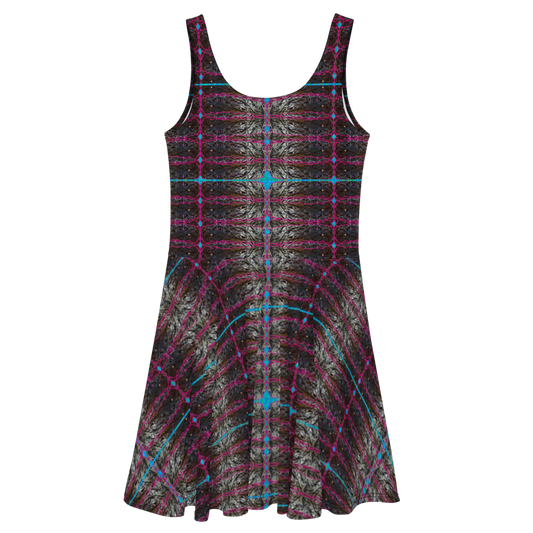 Fitted Skater Dress (Her/Muliebris)(Rind#11 Tree Link) RJSTH@Fabric#11 RJSTHW2021 RJS