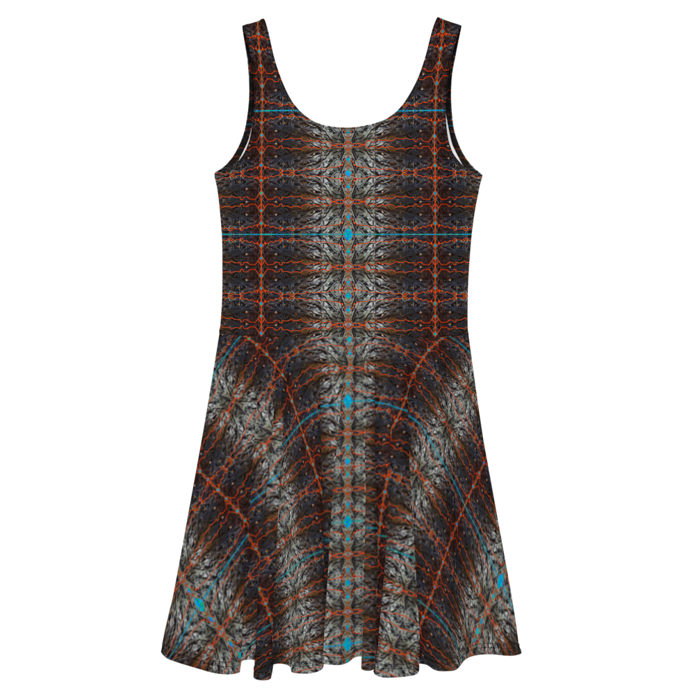 Fitted Skater Dress (Her/Muliebris)(Rind#12 Tree Link) RJSTH@Fabric#12 RJSTHW2021 RJS